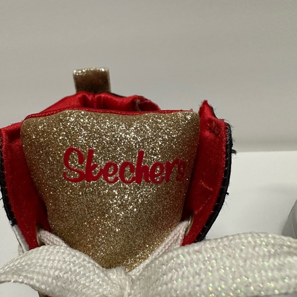 Sketchers twinkle toes light up shoes size 2.5 in gold and black - Picture 8 of 9